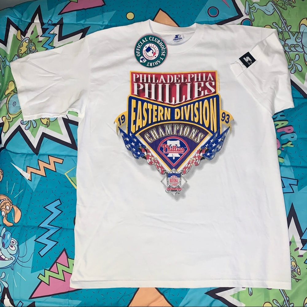 NWT Vtg 1993 Starter Philadelphia Phillies T Shirt